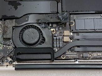 Water damage sur un Macbook Air